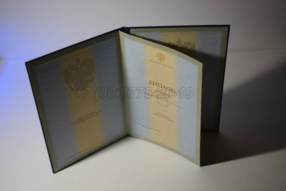 Диплом ВУЗа(высшее)  Гознак 1997-2002 год выпуска г.Челябинск