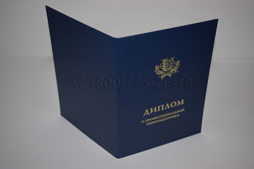 Диплом о переподготовке РУДН Гознак 2014-2025 год выпуска г.Челябинск