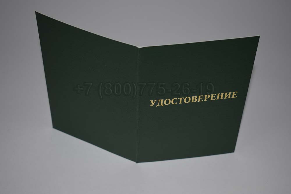 Удостоверение интернатуры Гознак 2007-2013 год выпуска г.Челябинск