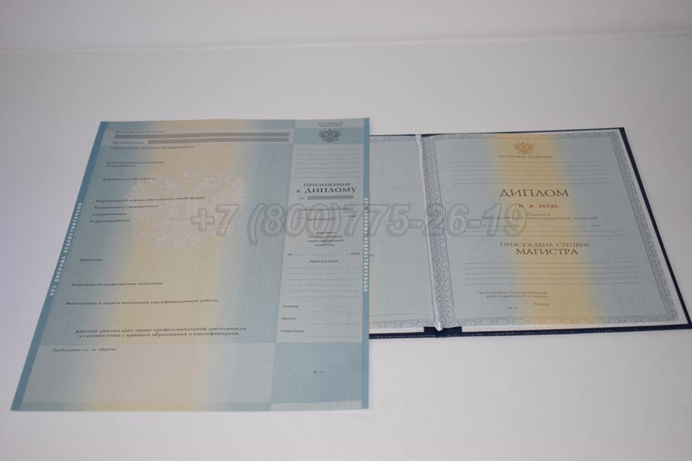 Диплом магистра Гознак 2011-2013 год выпуска г.Челябинск