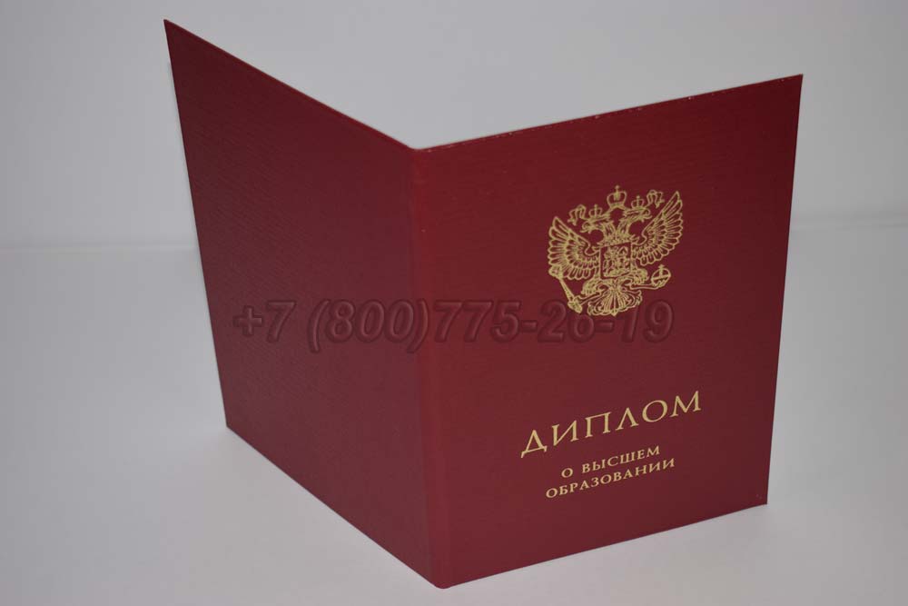 Корочка красного диплома бакалавра Гознак 2013-2025 год выпуска г.Челябинск