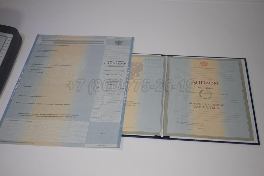 Диплом бакалавра Гознак 2003-2008 год выпуска г.Челябинск