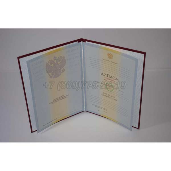 Красный диплом о высшем образовании 2009-2010 г.в. Челябинск