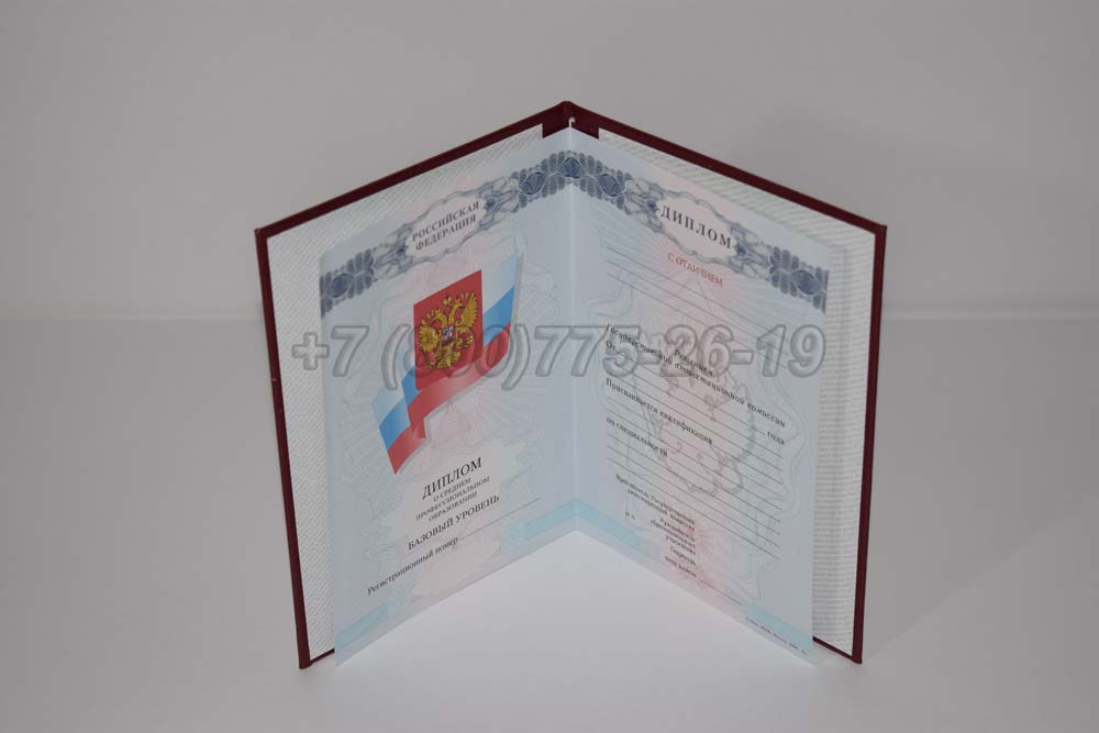 Красный диплом техникума Гознак 2008-2010 год выпуска г.Челябинск