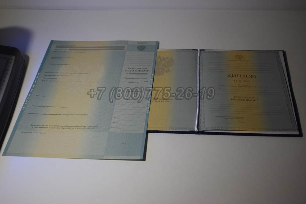 Диплом о высшем образовании Гознак 2011-2013 год выпуска г.Челябинск